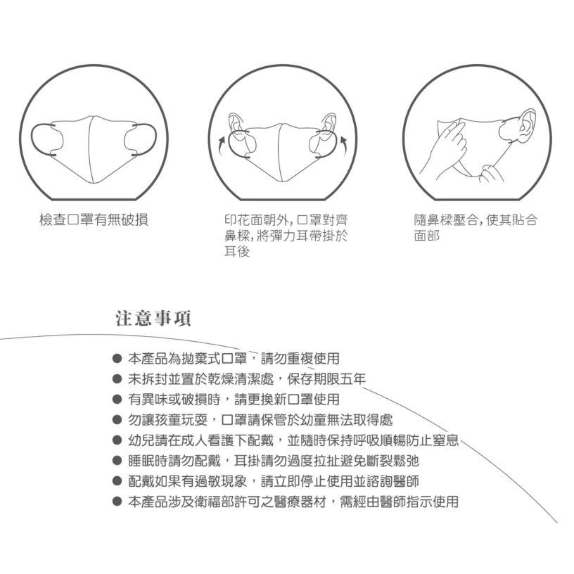 康丞 NB 新生兒口罩 嫩嬰口罩 嬰兒口罩 3D立體 醫用口罩 醫療口罩 10入-細節圖7
