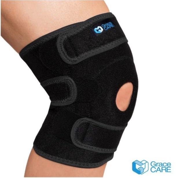 調整式透氣護膝KB221  短版 登山健行 軟墊保護護膝 羽球網球 護膝-細節圖4