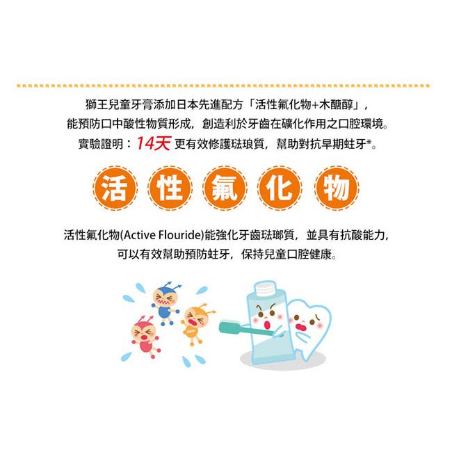 【快速出貨】★獅王★兒童牙膏 草莓 葡萄 柑橘  40g 牙膏 日本原裝進口 現貨供應︱繁華中西藥局︱-細節圖4