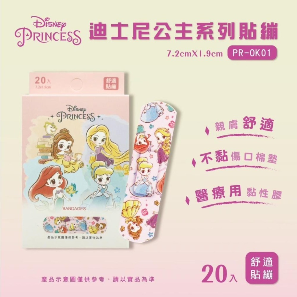 【快速出貨】★旺達★小熊維尼 冰雪奇緣 迪士尼 OK蹦 透氣 膠布 貼布 創口貼 康膚寶 現貨供應 ︱繁華中西藥局︱-細節圖7