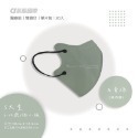 CS凱馺國際 3D立體 大童立體 小臉 成人立體  醫用口罩 20入 不脫妝 單片包裝 獨立包裝 台灣製-規格圖9