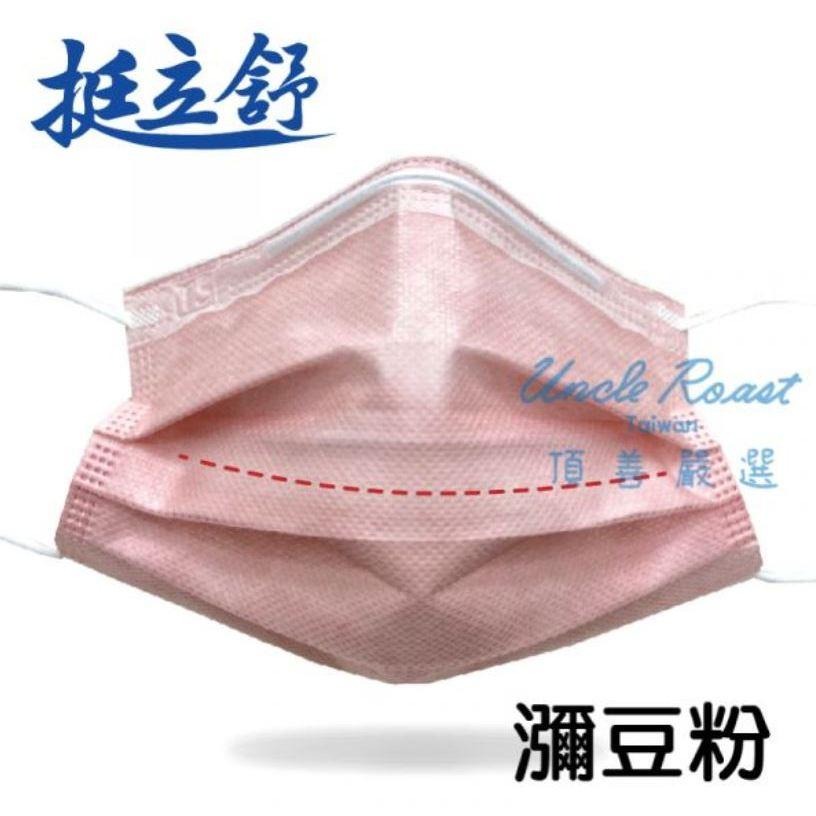 挺立舒 3D口罩 空氣曲線 是平面也是立體口罩 支架口罩 醫療口罩 雙鐵條專利設計 台灣製-細節圖4