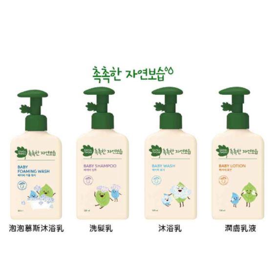 綠手指 GreenFinger CHOKCHOK 韓國原裝進口 三效保濕系列 嬰幼兒沐浴乳 洗髮乳 泡泡慕斯 潤膚乳液-細節圖2
