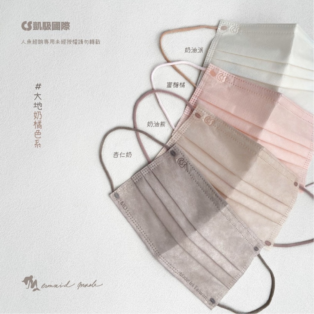 CS凱馺國際 2021新款 彩色 滿版 成人 醫療口罩 平面 多款 MD 雙鋼印 台灣製造︱繁華中西藥局︱-細節圖7