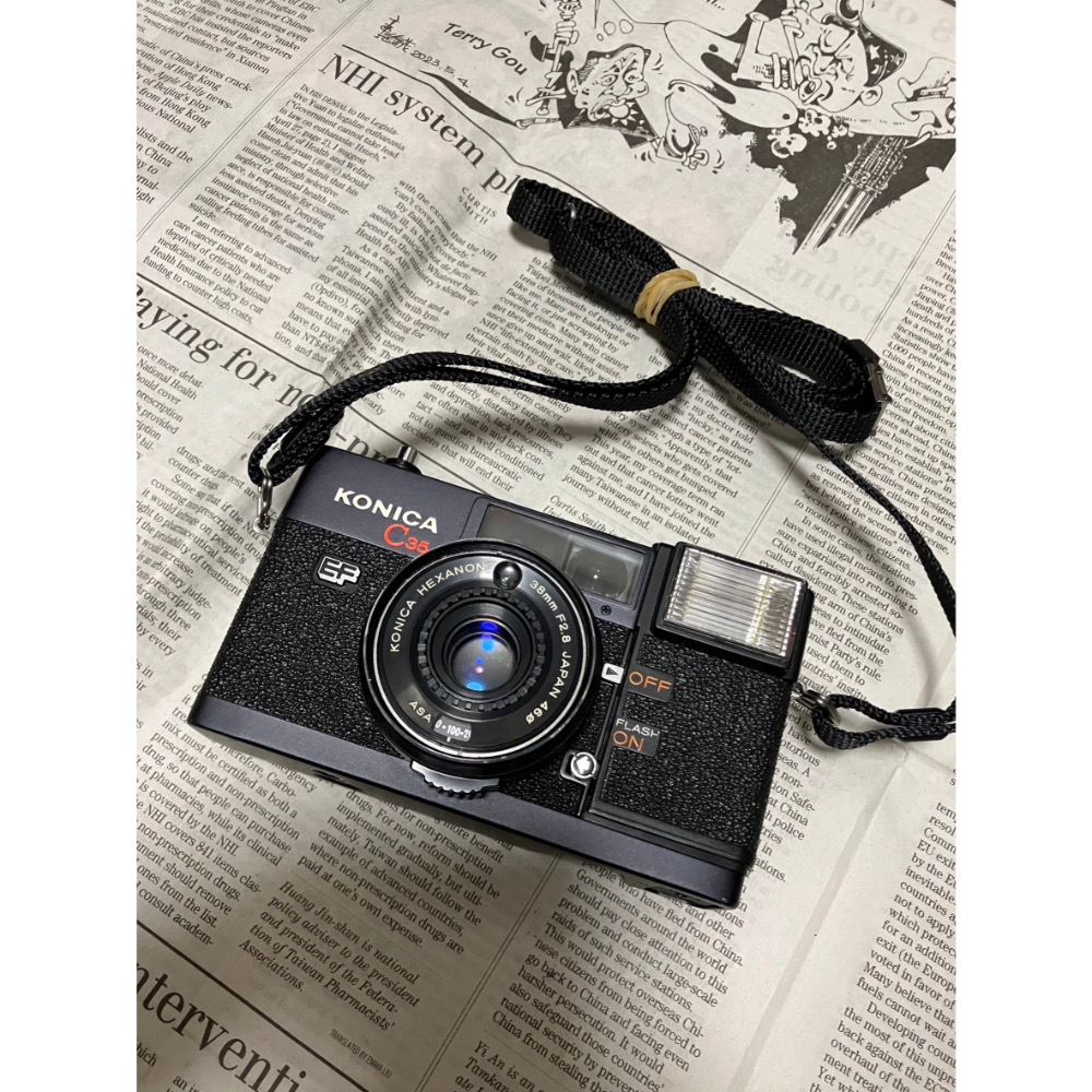 Konica C35 底片相機-細節圖2