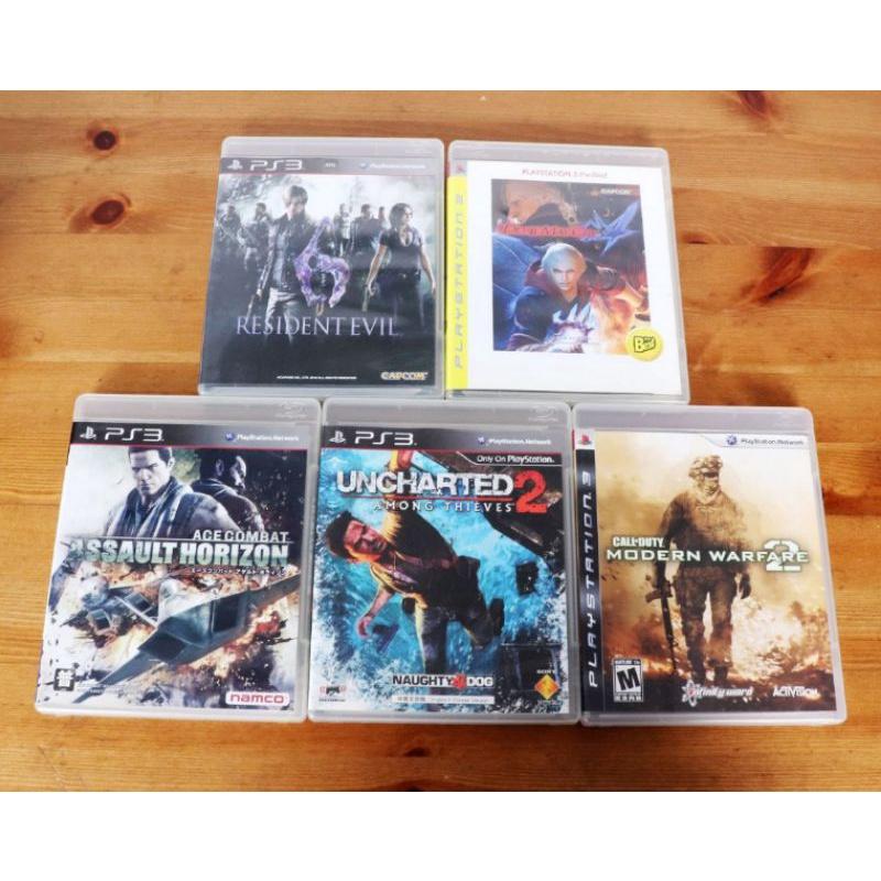 ps3 決勝時刻 秘境探險2 3 人中之龍 戰國無雙 惡靈古堡5 6 惡魔獵人-細節圖2