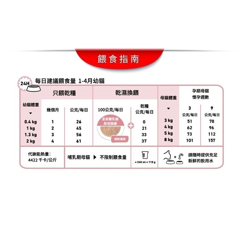 法國皇家Royal Canin BC34 FHN 離乳貓與母貓專用乾糧 1公斤真空包-細節圖6