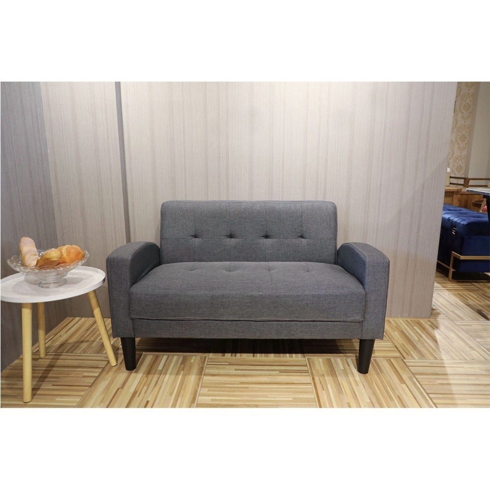 🔥蘇格拉雙人沙發-皮革灰色🔥 皮革舒適感雙人沙發灰色棕色超高CP值四色拉扣 可收納雜誌 舒適客廳凳椅-細節圖4