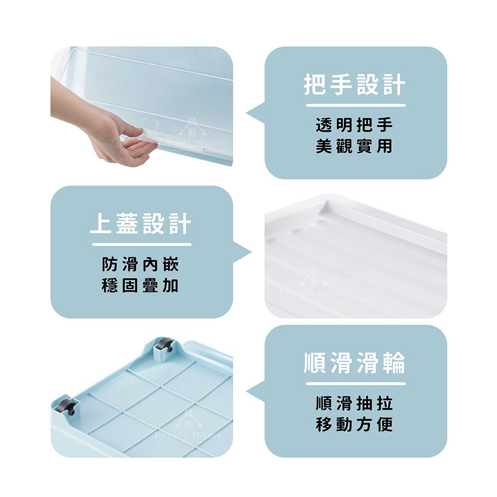 42L斜口收納箱🔥我最便宜🔥收納箱 置物箱 斜口收納箱 翻蓋收納箱 掀蓋收納箱 衣物收納 可疊加 疊加收納-細節圖2