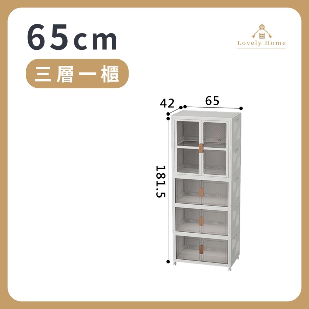 65cm【三層一櫃】