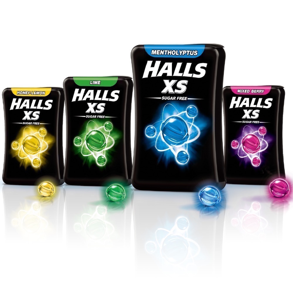 【 HALLS XS 無糖迷你薄荷糖 】現貨！最新效期！最低價！量大🉑️議價！HALLS XS Halls XS-細節圖2