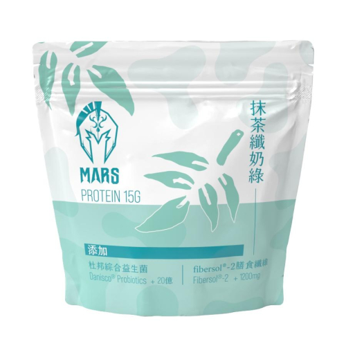 [戰神 MARS] 多效蛋白飲 - 抹茶纖奶綠 (240G/袋)