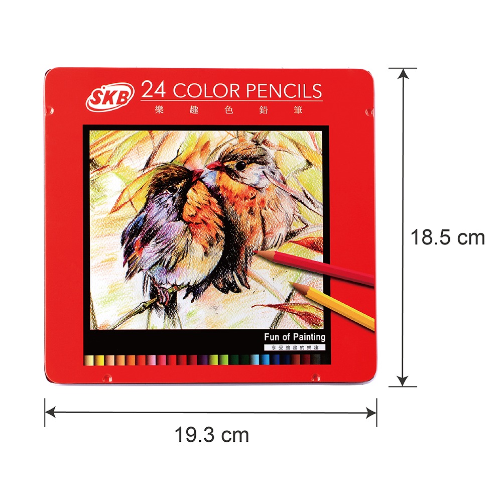 NP-240 樂趣色鉛筆 【24色】-細節圖3