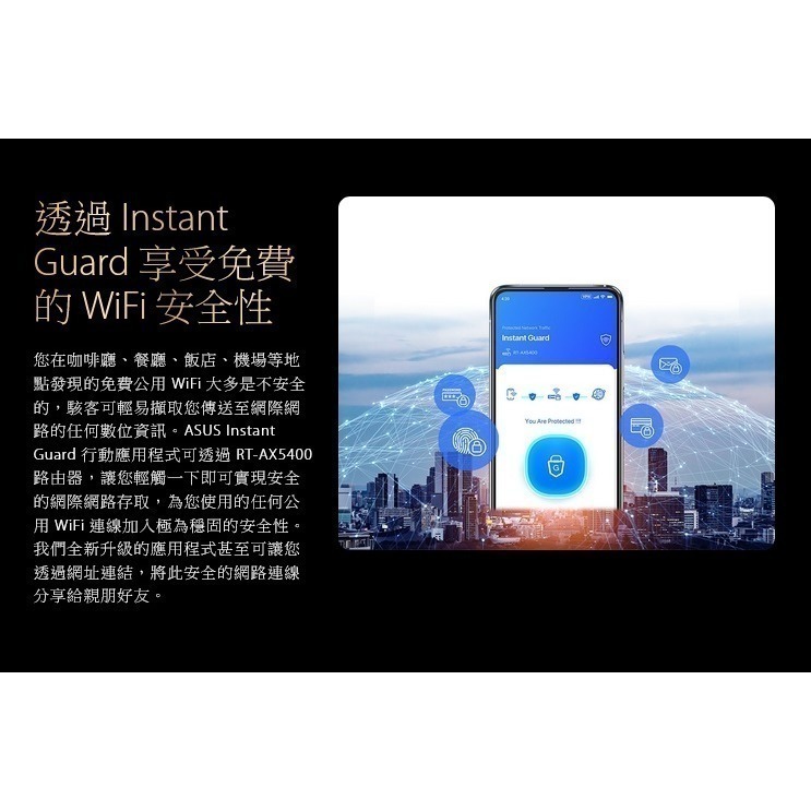 (原廠三年保) 華碩 ASUS RT-AX5400 WiFi6 雙頻無線路由器 Ai Mesh-細節圖6