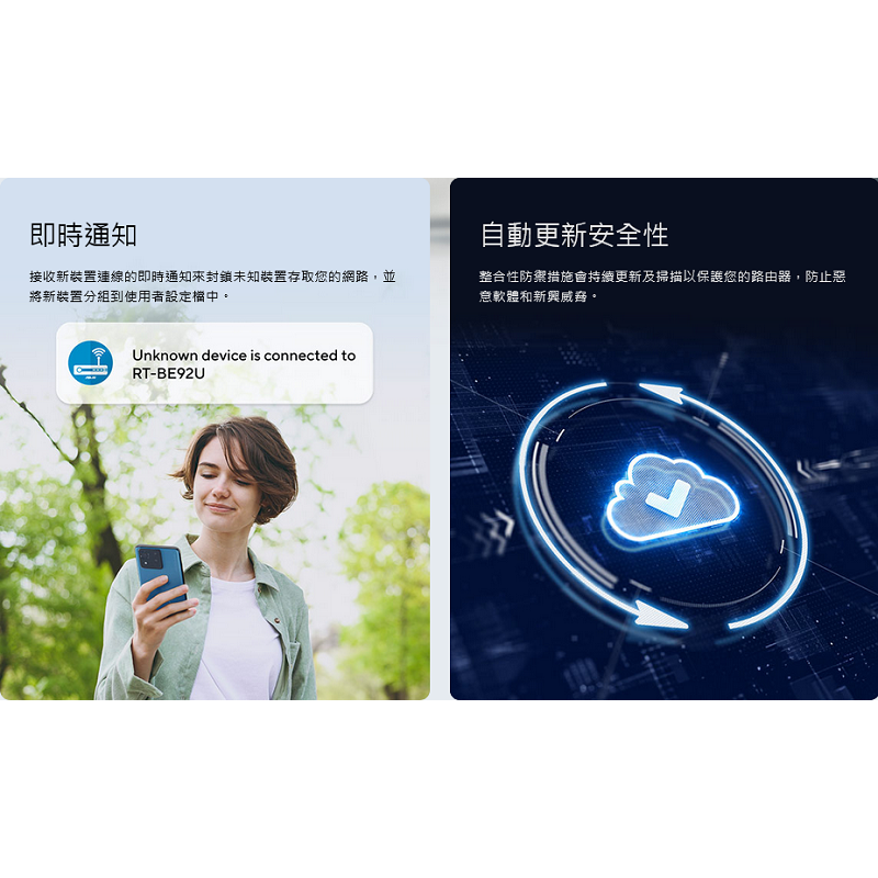 (原廠三年保) 華碩 ASUS RT-BE92U BE9700 三頻 WiFi 7 無線路由器 AiMesh-細節圖11