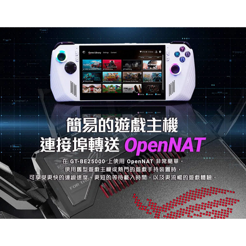 (原廠三年保) 華碩 ASUS ROG Rapture GT-BE25000 四頻 WiFi 7 無線路由器-細節圖10