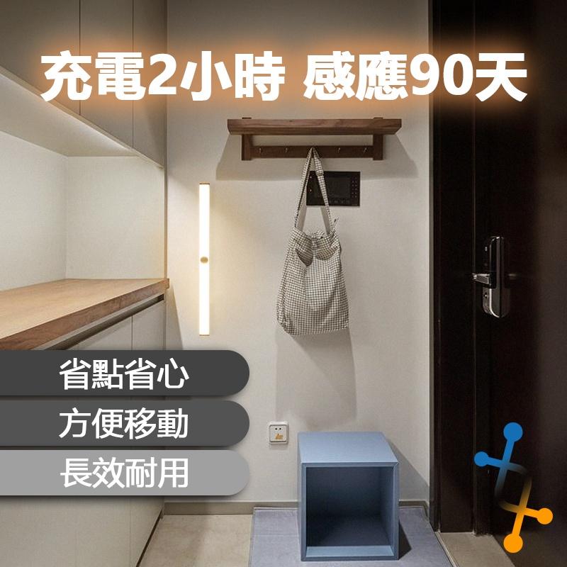磁吸感應燈 人體 LED 燈條 露營燈 USB充電 LED感應燈 小夜燈 走廊燈 櫥櫃燈 氛圍燈 展示燈 床頭燈 白光-細節圖2