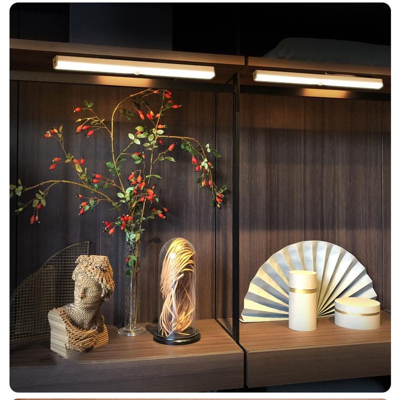 磁吸感應燈 人體 LED 燈條 露營燈 USB充電 LED感應燈 小夜燈 走廊燈 櫥櫃燈 氛圍燈 展示燈 床頭燈 白光-細節圖5