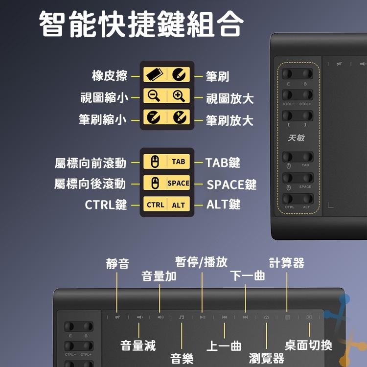 天敏 G10 數位板 繪圖板 OSU電繪版 手繪板 繪畫板 手寫板 寫字輸入板-細節圖5