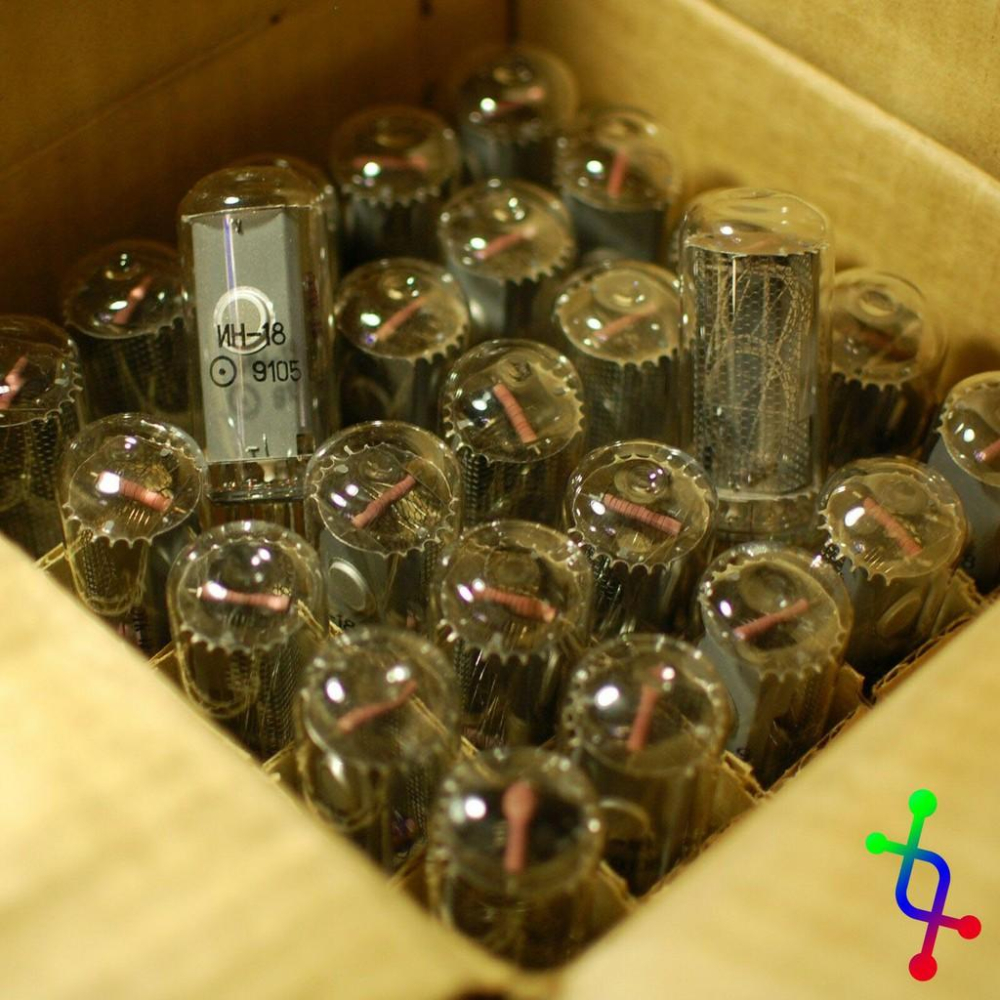 蘇聯 輝光管 IN-18(ИН-18) 全新未使用 完全良好-細節圖2