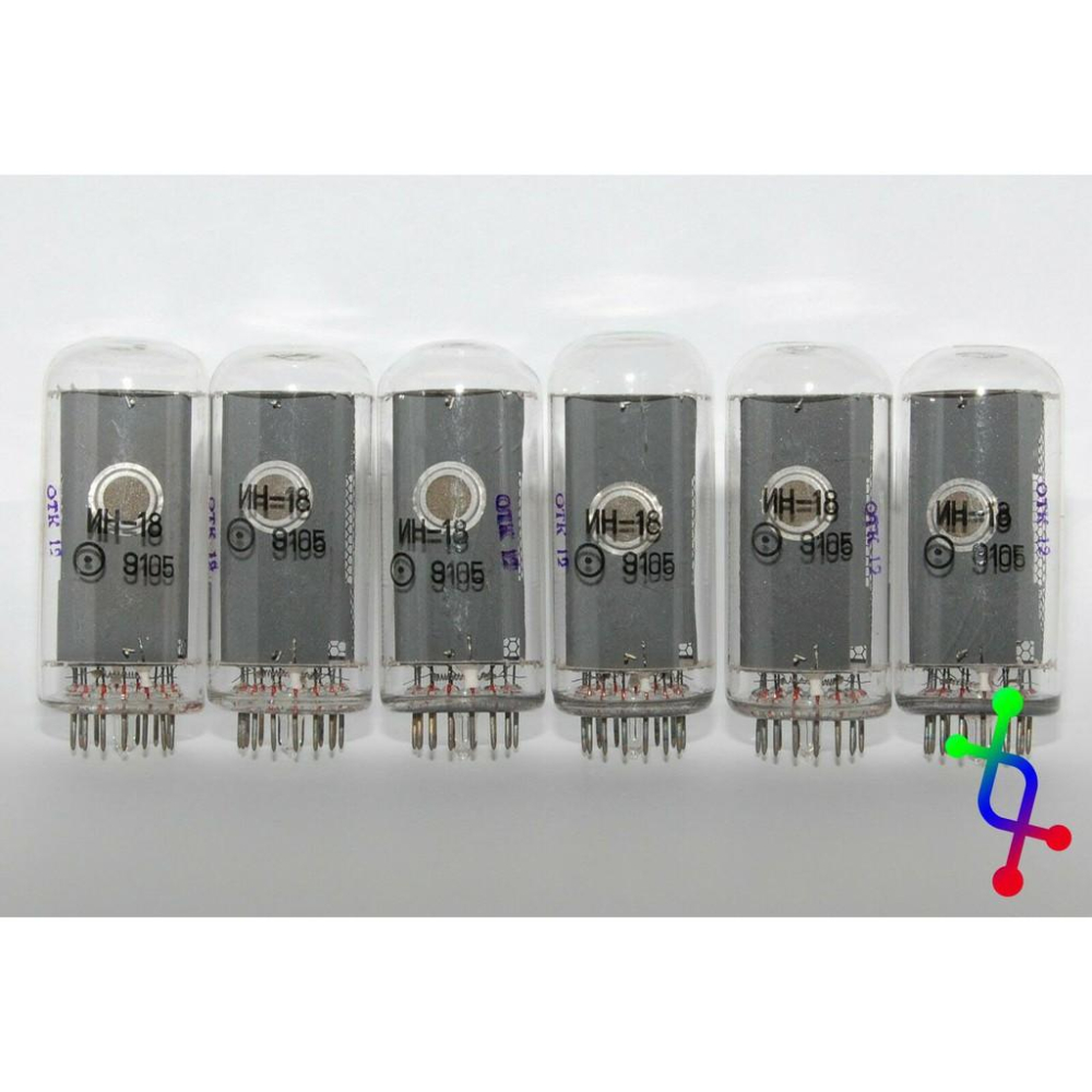 蘇聯 輝光管 IN-18(ИН-18) 全新未使用 完全良好-細節圖5