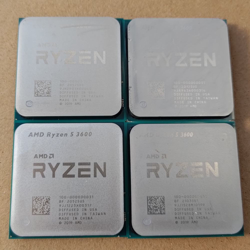 AMD Ryzen 5 R5 3600 CPU AM4 二手-細節圖2