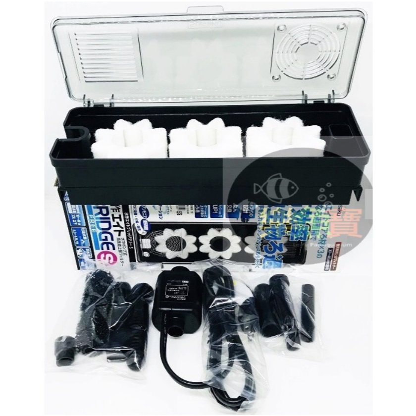 Suisaku 水作 F-0002 - 上部微生物過濾器 含馬達 (一組) 上部過濾 伸縮式過濾槽-細節圖2