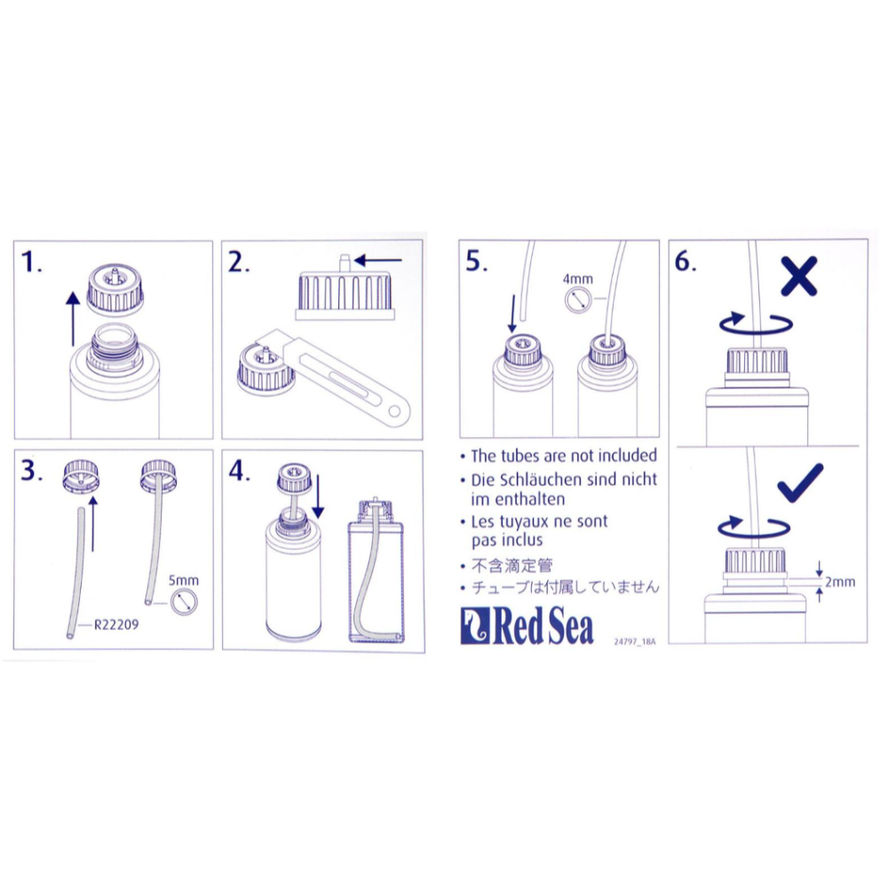 Red Sea 紅海 珊瑚能量食物 PLUS AB+ 珊瑚營養劑 珊瑚AB劑 250ML 500ML 1L-細節圖2