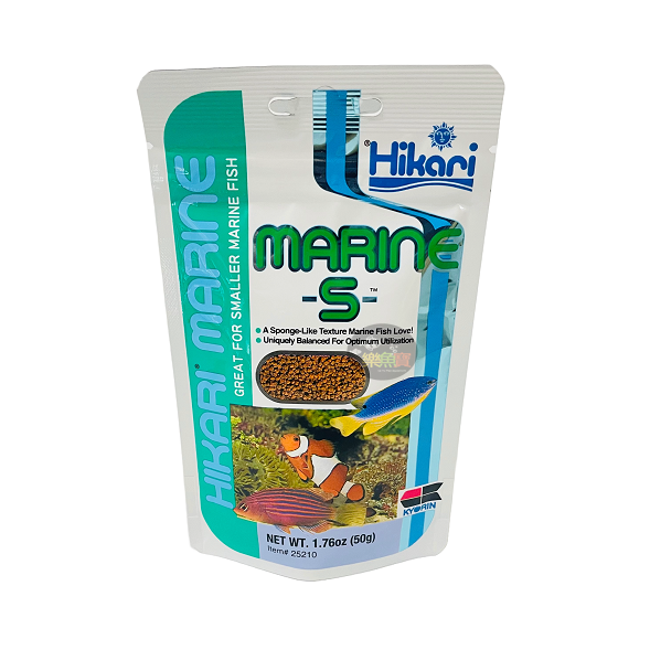 日本 Hikari 高夠力 海水魚飼料 小型海水魚 大型海水魚 海藻飼料 草食性 小丑魚 雀鯛 蝴蝶魚 觀賞魚-細節圖3