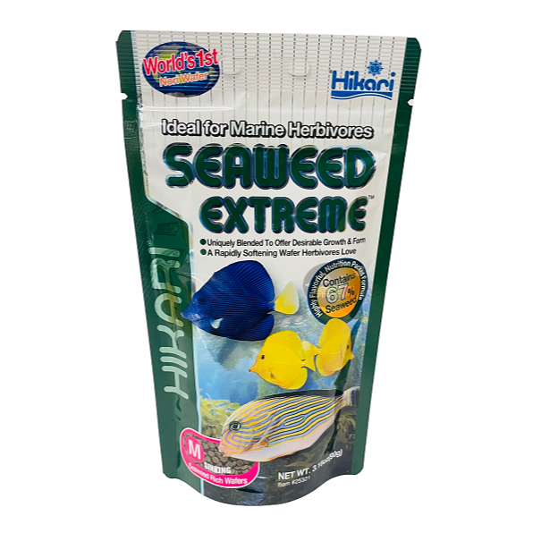日本 Hikari 高夠力 海水魚飼料 小型海水魚 大型海水魚 海藻飼料 草食性 小丑魚 雀鯛 蝴蝶魚 觀賞魚-細節圖7