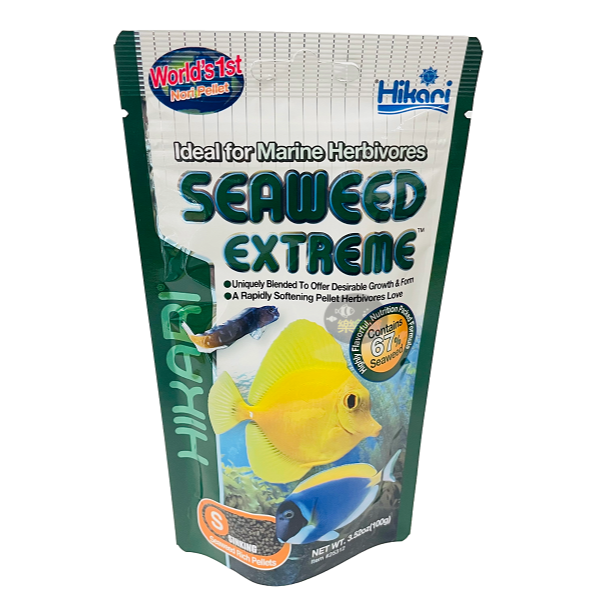 海水魚海藻飼料 S顆粒 (100g)