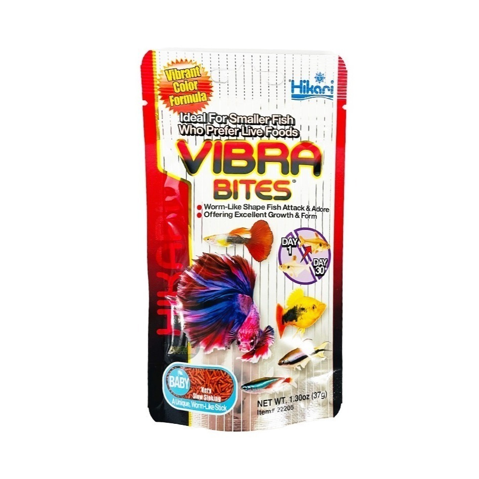 熱帶魚蟲型飼料 Baby顆粒 37g