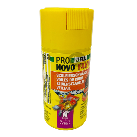 JBL 珍寶 PRO NOVO FANTAIL 金牌玫瑰紅碎粒主食 S M (緩沉性) 金魚飼料 顆粒-規格圖6