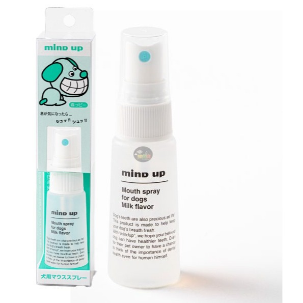 日本 Mind up 犬貓 寵物液態膏狀牙膏 犬用牙膏 貓咪牙膏 30ml 60g 牛奶味 犬貓牙膏 口腔噴霧-細節圖5