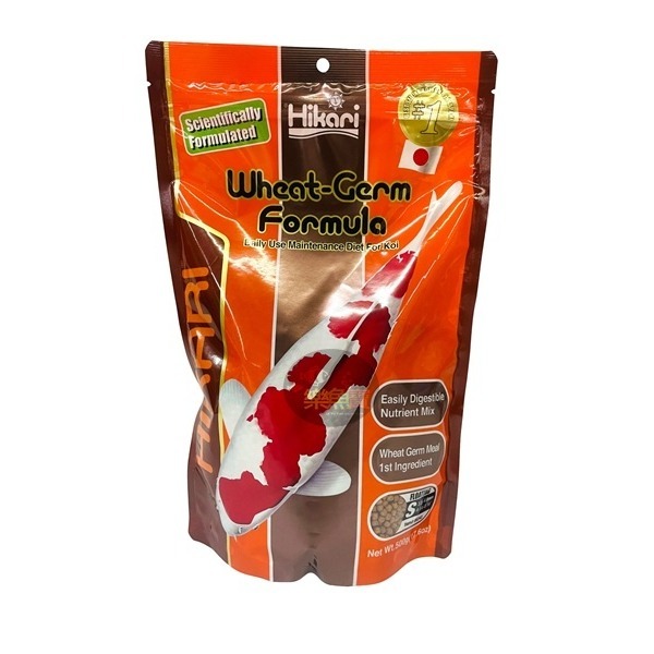 日本 Hikari 高夠力 錦鯉飼料 胚芽 主食 錦鯉金 螺旋藻 錦鯉蠶蛹飼料 鯉魚飼料 龍鯉 (浮水性)-規格圖3