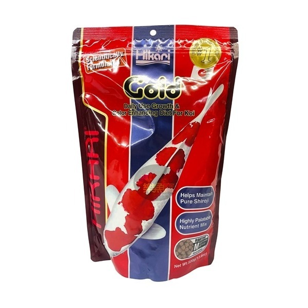 錦鯉►錦金飼料 M顆粒 500g