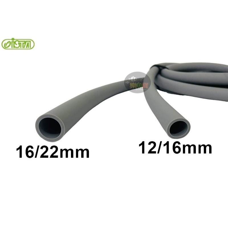 ISTA 伊士達 專業級矽膠新軟管 12/16mm 16/22mm (3m長) 食品級矽膠 魚缸水管 過濾水管-細節圖2
