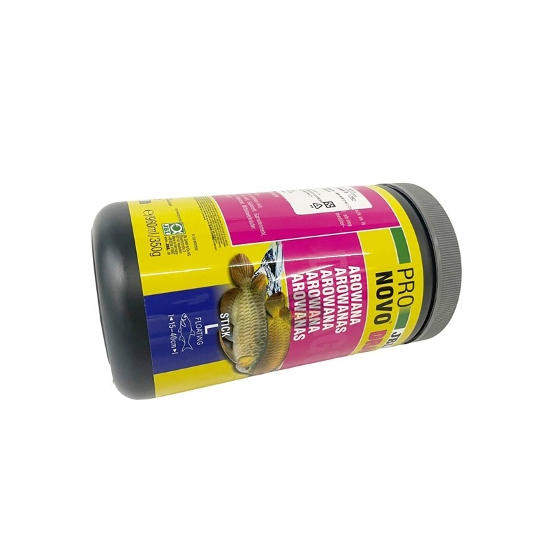 德國 JBL 珍寶 龍魚增艷飼料 960ML 5.5L 鮭魚34% 含蝦肉增豔 紅龍 金龍 龍魚增豔飼料-細節圖2