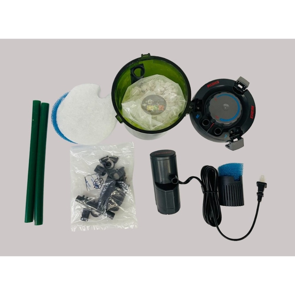 德國 EHEIM 伊罕 金標 精巧外置過濾桶 2004(40) 2005(60) 掛式圓桶過濾 圓筒-細節圖2