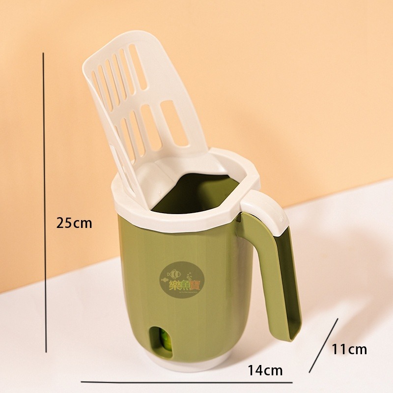一體式貓砂鏟 貓鏟 大貓砂鏟 鏟屎 貓砂鏟細孔 貓沙鏟 貓砂 鏟貓砂 貓砂鏟子 貓砂機 貓砂盆 砂鏟-規格圖9