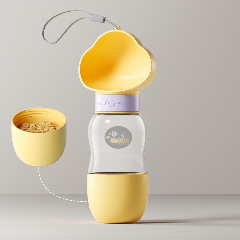 雲朵款 黃色【飲水+餵食】