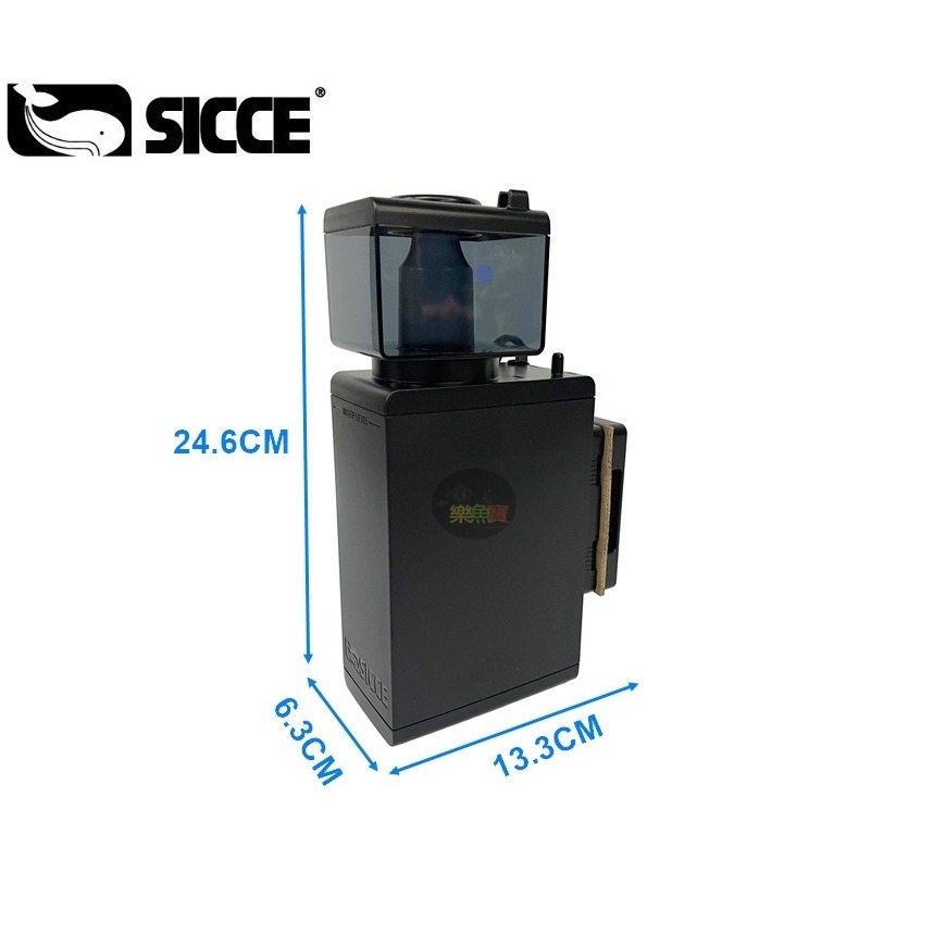 SICCE 希捷 鯊魚 磁吸式蛋白除沫器150型 蛋白機 海水缸 蛋白分離器 軟體 珊瑚 海水魚-細節圖2