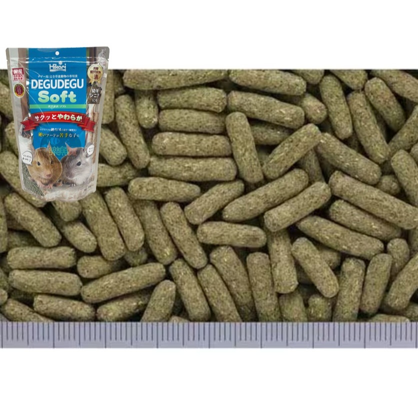 日本 Hikari 高夠力 鼠寶活力健康餐 軟顆粒食 350g 幼體 高齡寵物鼠 苜蓿 善玉菌-細節圖2