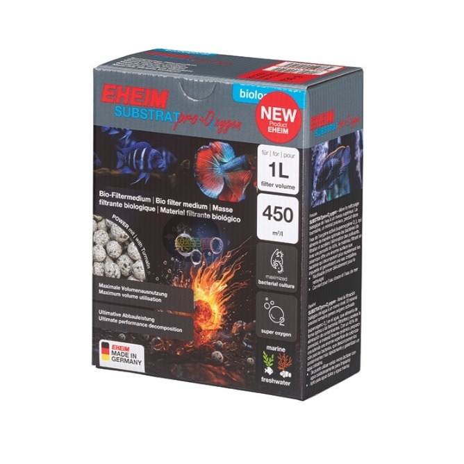 伊罕 EHEIM 活性氧電氣石石英球 SUBSTRATpro+O2xygen 生物活氧珠 活氧球 水質淨化-規格圖1