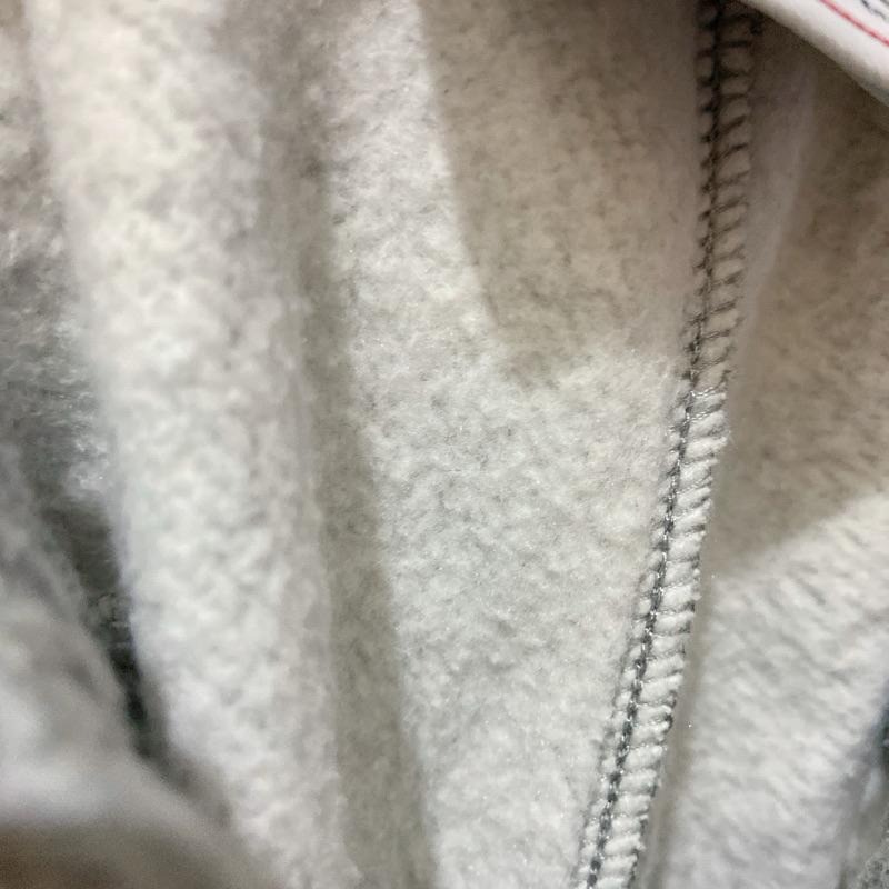 ｜長褲｜FILA 義大利品牌 男淺灰色刺繡logo棉長褲 縮口大尺碼大尺寸 刷毛加絨保暖長褲 家居休閒褲 斐樂秋冬天必備-細節圖4