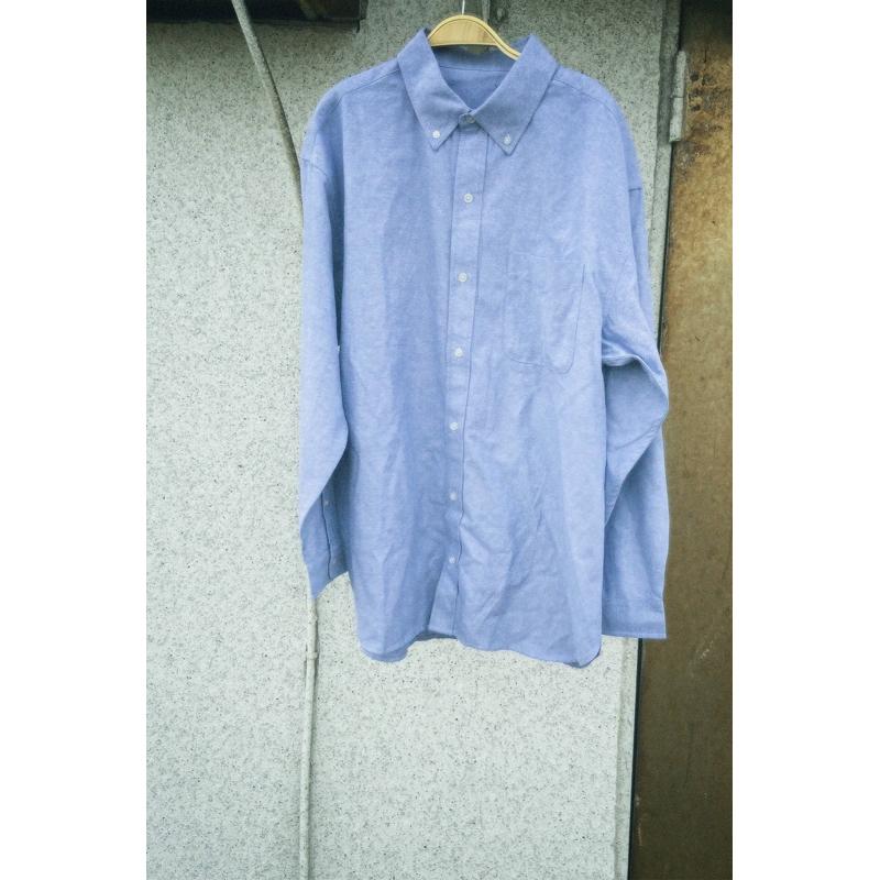 ｜上衣｜日牌 COLONY 2139 藍色長袖牛津襯衫 可當外搭罩衫 男女款 日本 商務休閒 男生 uniqlo U-細節圖8