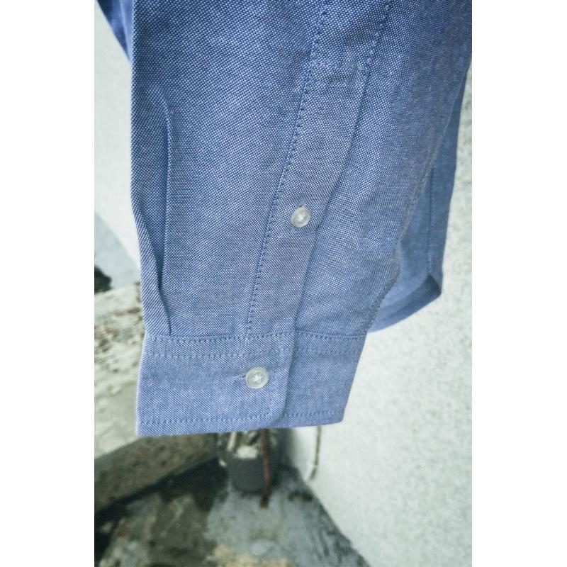 ｜上衣｜日牌 COLONY 2139 藍色長袖牛津襯衫 可當外搭罩衫 男女款 日本 商務休閒 男生 uniqlo U-細節圖9