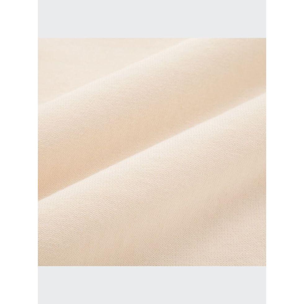 二手少穿 Uniqlo U polo 米色針織長袖上衣 男款S號 男女皆可穿 2020-細節圖3