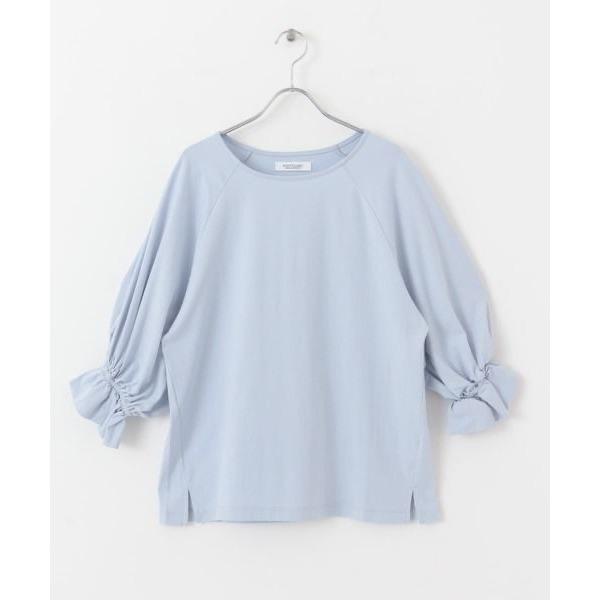 ｜上衣｜剩白色) 日牌 Sonny Label 純棉蓬袖3/4袖短袖圓領上衣 極簡設計內搭 Sonnylabel UR-細節圖8