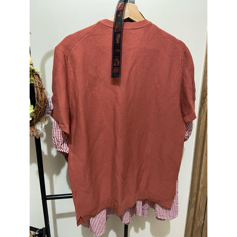 韓國OLZEN 酒紅暗紅色針織衫 正韓圓領套頭顯瘦上衣男士純色口袋短袖T恤 韓國品牌男士休閒通勤 玄彬 李帝勛 男女可穿-細節圖5